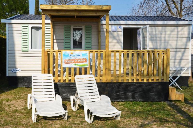 Happy Camp Mobile Homes In Camping Senia Cala Canyelles Lloret de Mar Exteriér fotografie